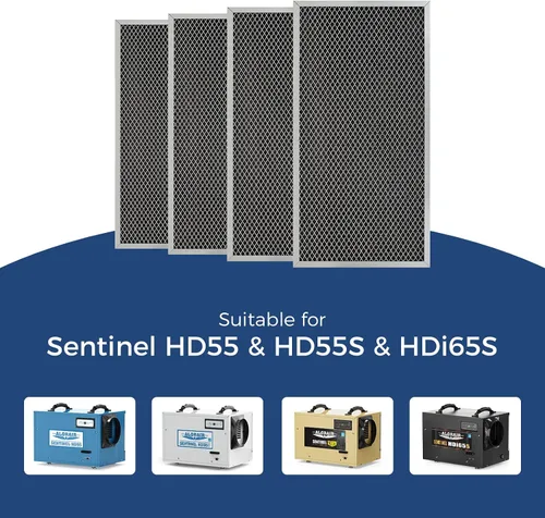 Vista 3 de ALORAIR MERV-1 4Pack para deshumidificador Crawlspace HD55S/HDi65S
