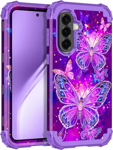 Vista 17 de Rancase Compatible con Galaxy A16 5G Funda, Protección Resistente a los Golpes de Tres Capas de Servicio Pesado Parachoques de Plástico Duro + Funda