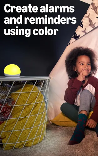 Vista 7 de Amazon Echo Glow (modelo más reciente), Luz nocturna para niños, Compatible con Alexa