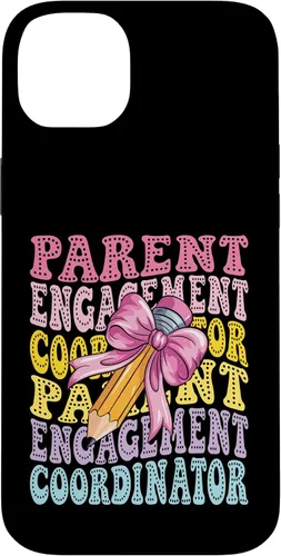 Vista 15 de iPhone XR Parent Engagement Coordinator Family Liaison Back to school Case