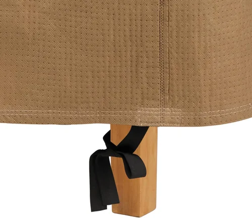 Vista 3 de DUCKCOVERS® Essential - Juego de mesa y silla rectangular u ovalada de 90 pulgadas, resistente al agua, funda para mesa y silla al aire libre