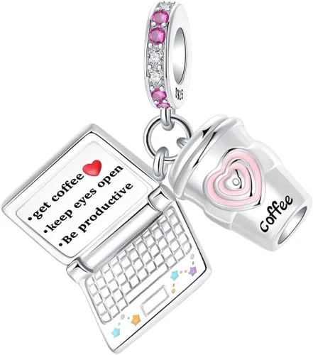 Vista 166 de Abalorios de plata de ley 925 con letras de la A ~ Z, para pulseras, collares, Día de San Valentín, Día de la Madre, joyería regalos para mujeres