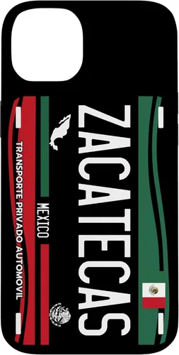 Vista 15 de Placa de matrícula Zacatecas para iPhone 13 Pro Max, Zacatecas México, funda Zacatecas