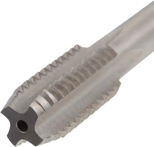 Vista 5 de uxcell Macho de la máquina 1/2-12 BSW Rosca H2 Tornillo de acero de alta velocidad Rosca roscado herramienta de roscado