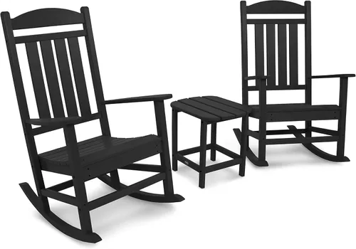 Vista 14 de POLYWOOD Juego de 3 piezas Presidential Rocker Aruba