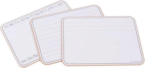 Vista 3 de 11" x 17" x 1/8" práctica de escritura a mano para niños tablero de regazo de doble cara