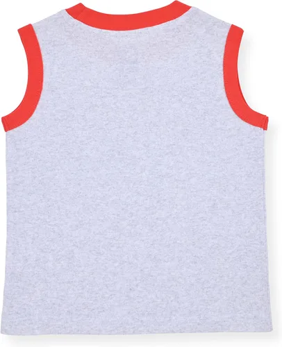 Vista 5 de Disney Toy Story Woody Buzz Lightyear - Paquete de 2 camisetas sin mangas para niños pequeños y niños color azulgris