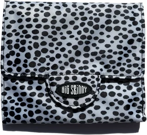 Vista 6 de Big Skinny Cartera delgada para mujer Trixie de tres pliegues, con capacidad para hasta 30 tarjetas Dotty