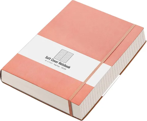Vista 13 de AHGXG Cuaderno universitario rayado A4 - Cuaderno en blanco A4 extragrande con líneas - 320 páginas de diario grueso para escribir, papel grueso