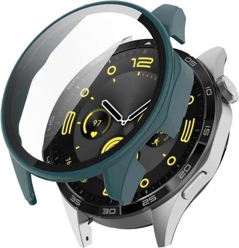 Vista 5 de Funda diseñada para Huawei Watch GT 4 de 1.811 in, funda protectora de policarbonato de cubierta completa, cubierta ultrafina, diseñada para Huawei