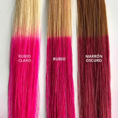 Vista 4 de IROIRO Color de cabello semipermanente natural prémium 310 rosa neón (4 onzas)