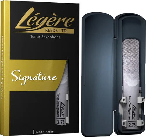 Vista 9 de Cañas Légère - Caña para saxofón tenor, Signature, fuerza 2.00 (TSG2.00) - Caña sintética premium para instrumentos de viento-madera