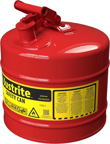 Vista 18 de Justrite Type I - Caja de seguridad de acero galvanizado Verde