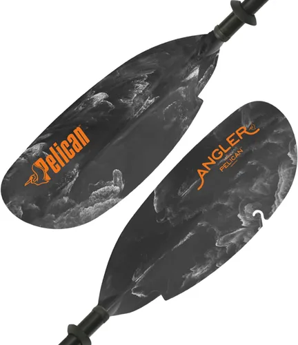 Vista 2 de Pelican Poseidon Paddle - Pala de kayak de pesca con pescador + chaleco salvavidas de pesca de kayak ONYX