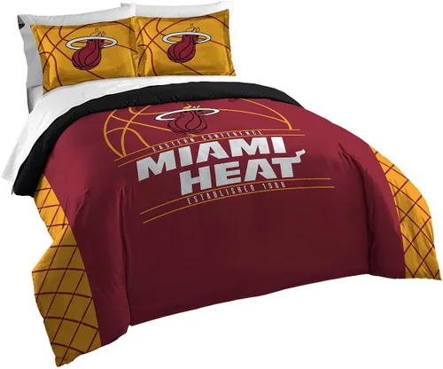 Vista 46 de Northwest NBA Unisex-Adult Comforter and Sham Set Golpe inverso