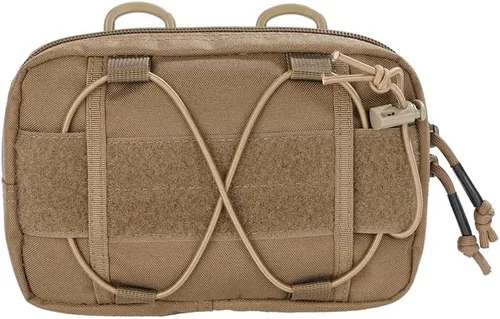 Vista 11 de EXCELLENT ELITE SPANKER Bolsa táctica Molle Admin Bolsa compacta de herramientas EDC con correa para el hombro Cinturón de nailon para accesorios
