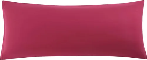Vista 25 de uxcell Funda de almohada corporal de microfibra suave con cierre de cremallera, fundas de almohada largas para almohadas corporales, tejido de 90