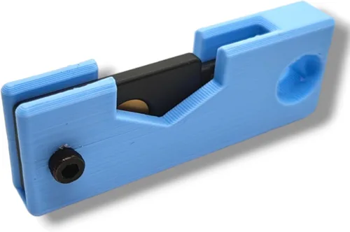 Vista 28 de Estuche protector para YubiKey 5/5C NFC – Llavero compacto y liviano con tornillo M3 de 2.5 mm, llave Allen no incluida (Azul, USB-A)