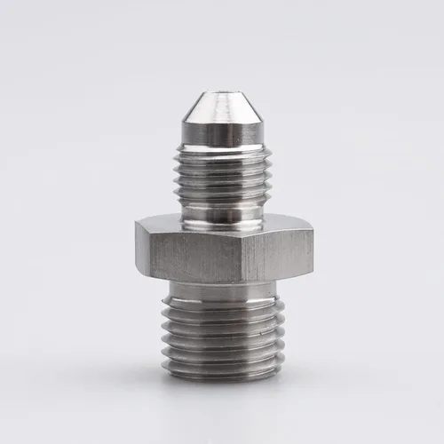 Vista 11 de AC PERFORMANCE Macho M10 x 1.0 Rosca métrica a -3 AN Flare Adaptador Acero Inoxidable