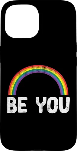 Vista 6 de Rainbow You Be LGBT Pride Flag Lesbian Gay Bi Trans Gift Case for iPhone 17