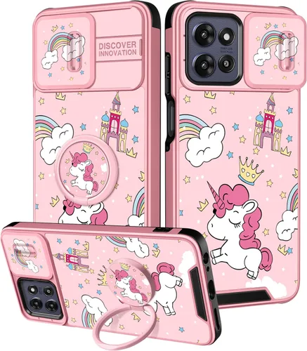 Vista 33 de para Moto G 5G 2023 funda - Cubierta de teléfono linda con corazón para mujeres y niñas, diseño único negro con cubierta deslizante para la cámara