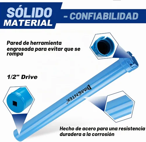 Vista 2 de Herramienta de extracción de barra de acoplamiento interior, juego de herramientas maestras de barra de acoplamiento interior con 12 adaptadores
