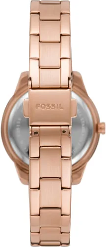 Vista 3 de Fossil Stella Mini reloj de cuarzo multifunción de acero inoxidable acentuado con cristal para mujer Stella ES5136 - Reloj de vestir de acero