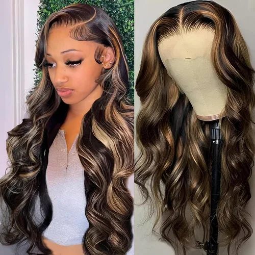 Vista 19 de Pelucas de cabello humano ondulado con encaje frontal HD de densidad 200, prearrancadas de 13 x 6 pulgadas, pelucas de cabello humano con encaje