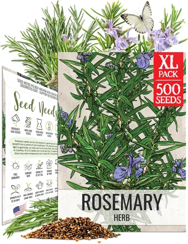 Vista 16 de Seed Needs Semillas de albahaca para plantar hierbas de albahaca tailandesa, reliquia sin OMG y sin tratar, cultiva un jardín de hierbas culinarias