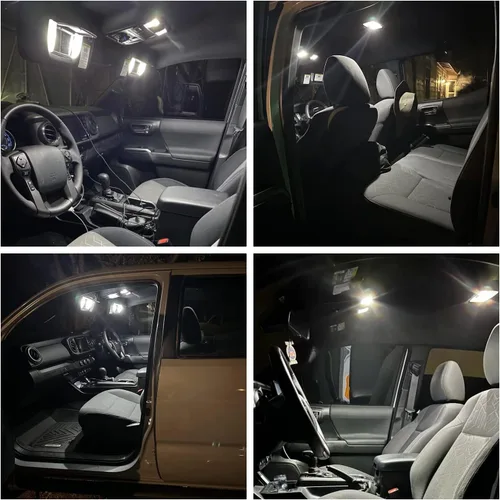 Vista 2 de nsautolighting Kit de 13 bombillas LED para interiores para Chevy Corvette C6 2005 2006 2007 2008 2009 2010 2011 2012 2013 Super brillante 6000K