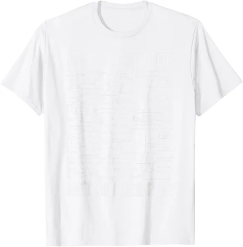 Vista 102 de Camiseta de manga corta de ingeniero civil con un divertido motivo de ingeniería, talla S Negro