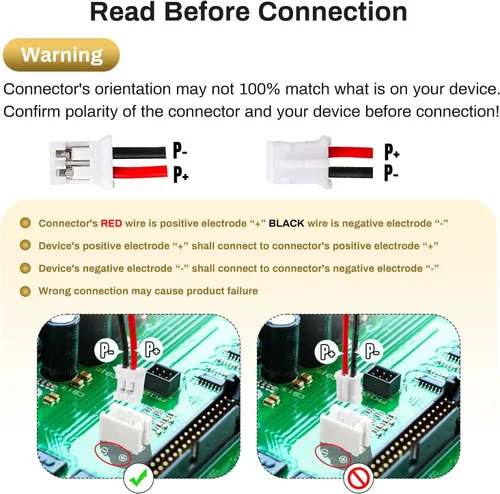 Vista 3 de Batería LiPo de 3.7V 1000mAh 102050, batería recargable de polímero de litio con conector y cable JST PH2.0.000 in, reemplazo para altavoz