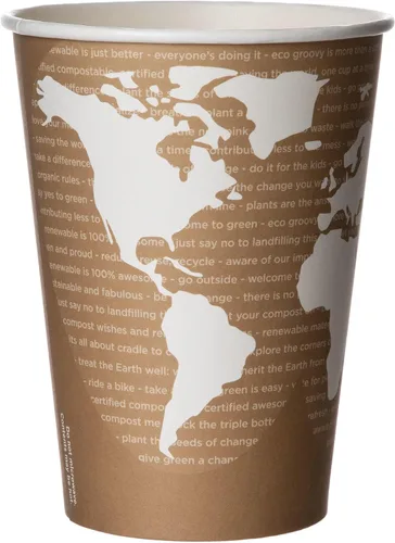 Vista 15 de Eco-Products, Inc Recipientes para sopa con diseño del mundo, Mixto, 1000