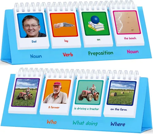 Vista 11 de CVC Word Flip Chart - 40 Tarjetas de doble cara con palabras de vocal corta, independiente, herramienta educativa de aprendizaje para suministros