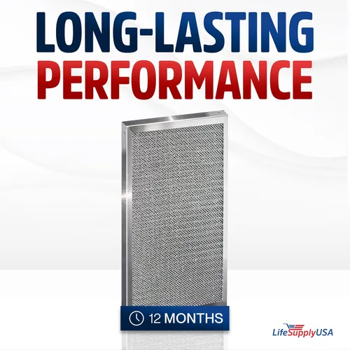 Vista 4 de Filtro de aire electrostático 10x20x1, MERV 8, lavable, reutilizable para estufa/aire acondicionado/HVAC, ahorro de energía, fácil de limpiar