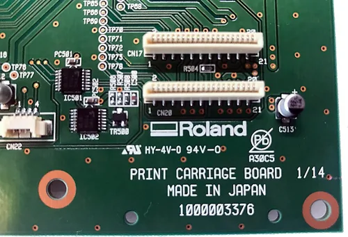 Vista 2 de JKRO Placa de carro de impresión-W700311311 para Ro-Land XC-540/XJ-640/XJ-740