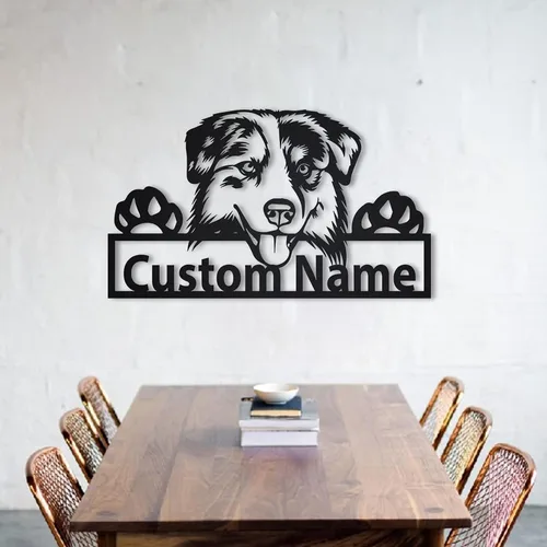 Vista 86 de zouwii Letrero de metal personalizado para perro Airedale Terrier Letrero de metal personalizado Airedale Terrier Airedale Terrier divertido