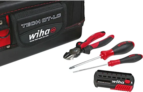 Vista 4 de Wiha 91239 Veto RedStripe TECH OT-LC Kit de herramientas de bolsa abierta de 11 piezas