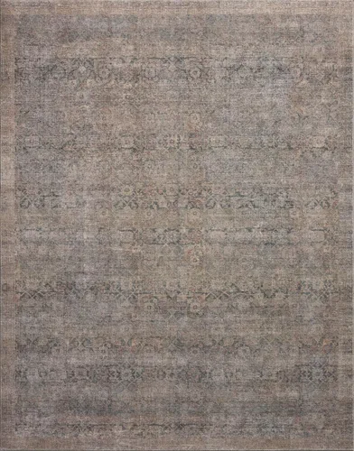 Vista 93 de Loloi Margot - Alfombra de área terracota/laguna de 7'-6" x 9'-6