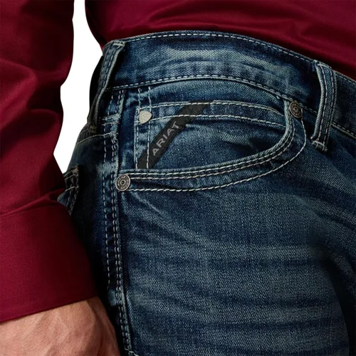 Vista 4 de Ariat Pantalón vaquero recto M7 Slim Wessley para hombre