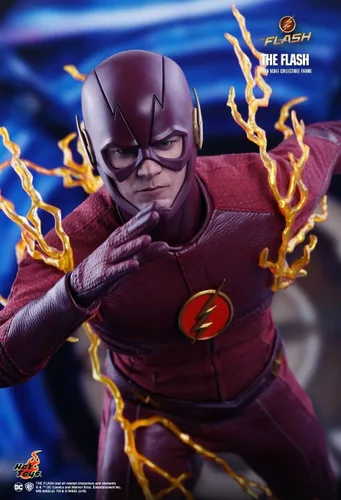 Vista 3 de Hot Toys DC Comics The Flash (Serie de TV) TMS009 The Flash Figura coleccionable a escala 1/6