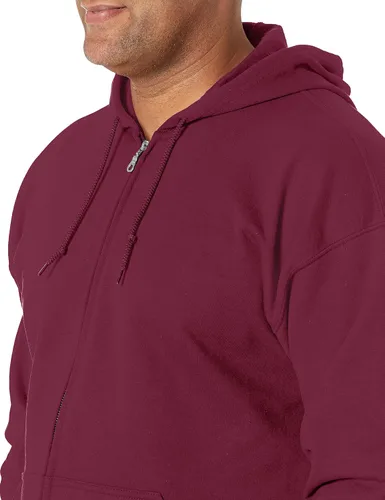 Vista 15 de Gildan Sudadera con capucha y cremallera completa para hombre