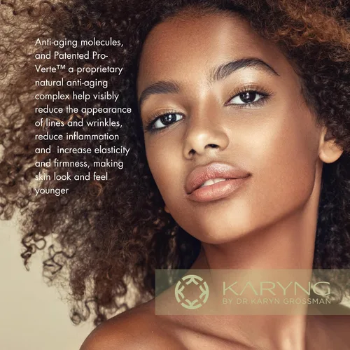 Vista 6 de Karyng ProVerte - Suero antienvejecimiento, hidratante facial reafirmante y suavizante con aceite de jojoba, tratamiento facial ligero para líneas