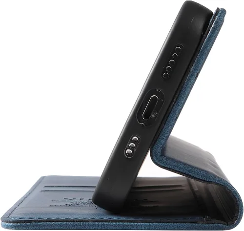 Vista 2 de Funda compatible con Xiaomi Poco X3 GT 5G, compatible con Redmi Note 10 Pro (China) 5G de piel sintética, ranura para tarjetas, cierre magnético