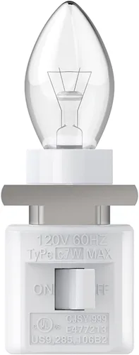 Vista 2 de TWDRTDD Luz nocturna con enchufe, Luz nocturna de base ajustable E12 con interruptor de encendido/apagado para hacer luces nocturnas decorativas