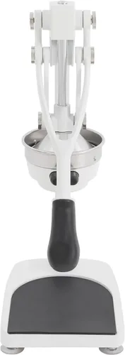 Vista 5 de Exprimidor manual de cítricos resistente comercial, exprimidor de presión manual estable con cabezal de prensa doble, extractor de jugo de frutas