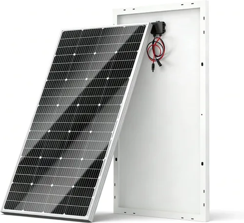 Vista 9 de Kit de panel solar portátil de 100 W, 25% de alta eficiencia tipo N paneles solares plegables con panel de vidrio templado, con controlador de carga
