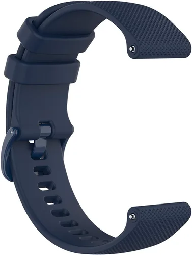Vista 7 de Compatible con Samsung Gear S3 Frontier y correas de reloj clásico, 0.866 in, correa de silicona de liberación rápida para reloj Galaxy 1.811 in