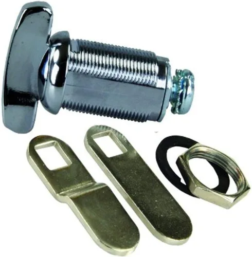 Vista 3 de JR Products 00125 Cerradura de Pulgar Deluxe para Compartimento - 7/8