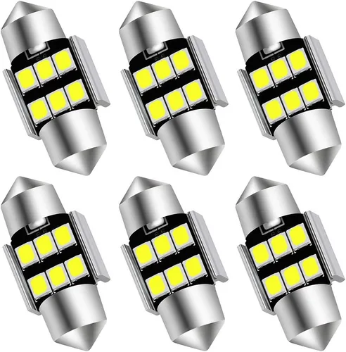 Vista 23 de AUXLIGHT 6614 6641 6612F 6615 F30-WHP TS-14V1CP Bombillas LED de 29 mm de 1.14” Festoon para luz interior de ámbar amarillo, súper brillantes
